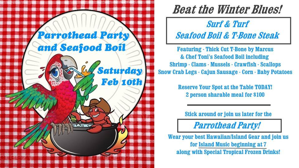 Surf & Turf Parrothead Party!, New Bremen American Legion Post 241