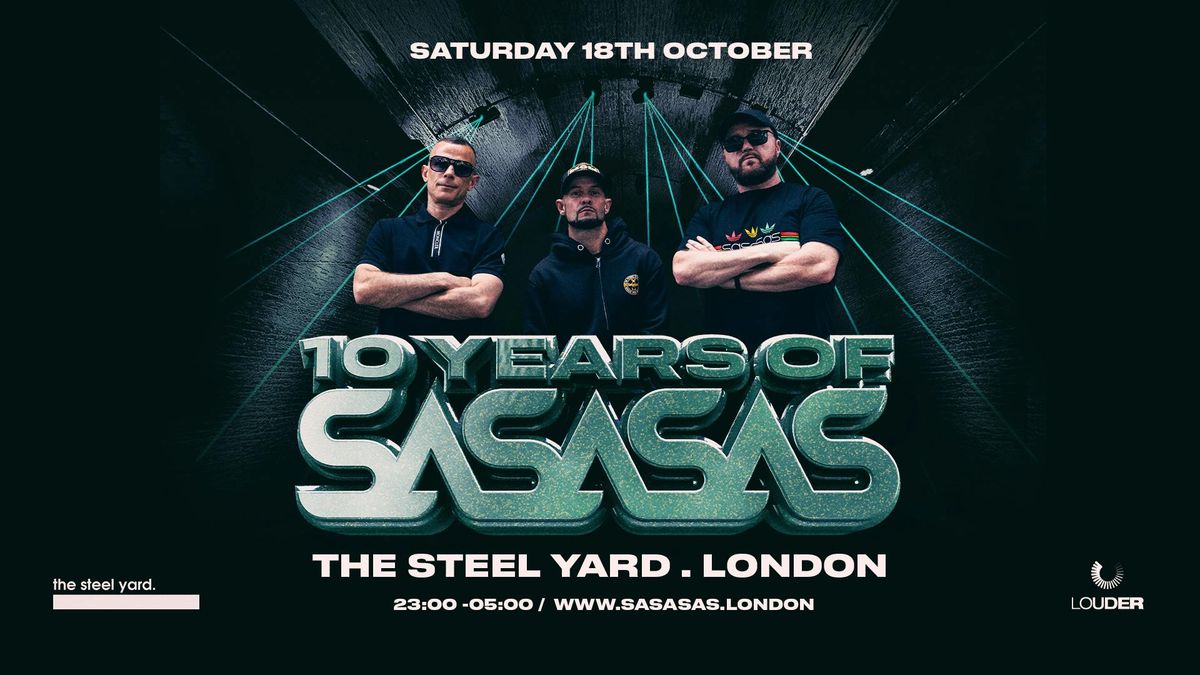 10 Years Of SASAS, 18 October | Event in London | AllEvents