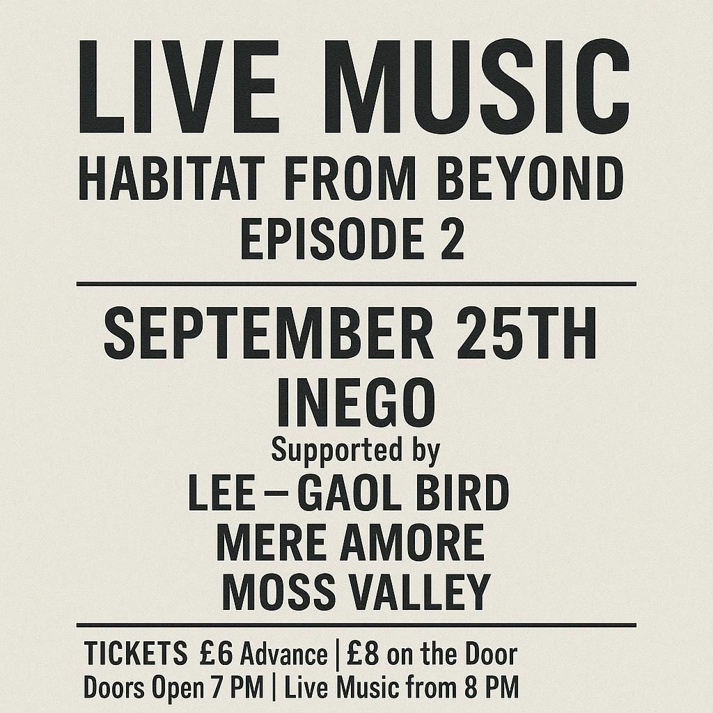 Habitat from Beyond, Episode 2, 25 September | Event in Manchester | AllEvents