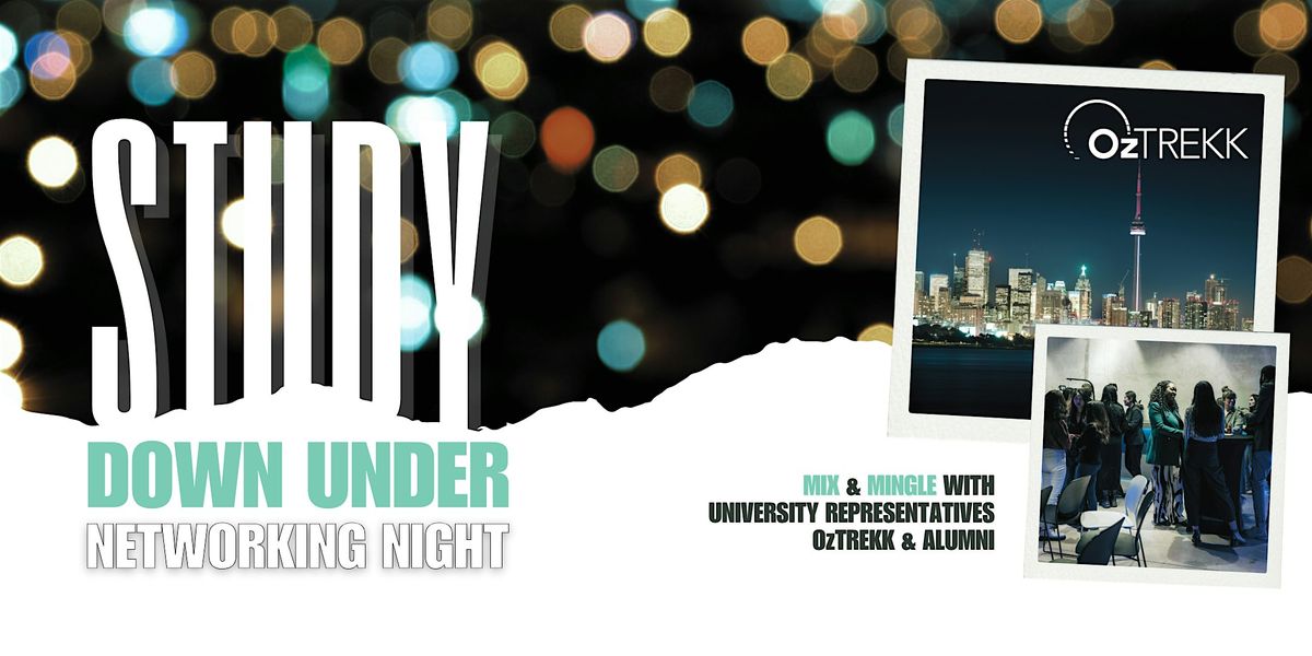 Study Down Under: University Networking Night, 26 January | Event in Toronto | AllEvents
