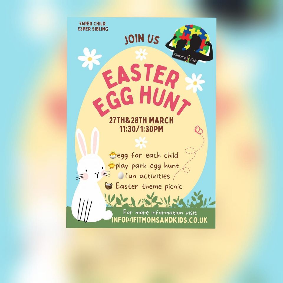 Easter egg hunt kidz club including Easter egg gift, 3 portland avenue