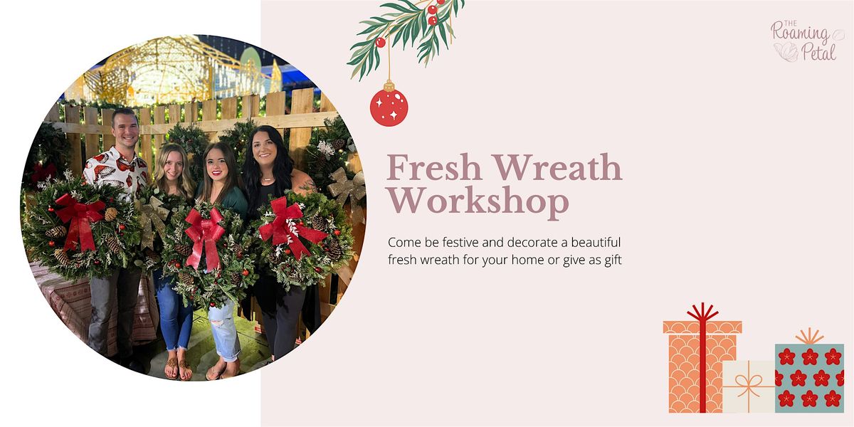Fresh Wreath Workshop at Mezzo Market, 20 December | Event in St. Petersburg | AllEvents