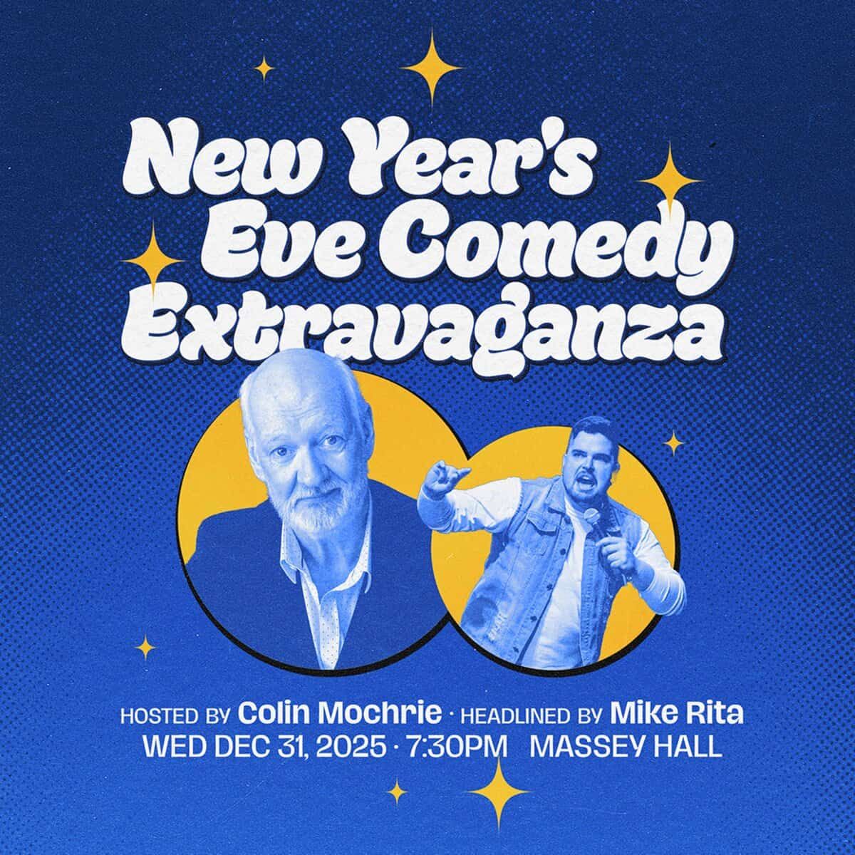 Massey Hall's New Year's Eve Comedy Extravaganza, 30 December | Event in Toronto | AllEvents