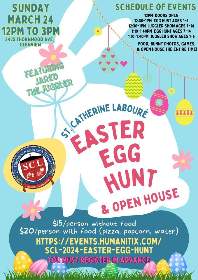 SCL Annual Easter Egg Hunt, 3425 Thornwood Ave, Glenview, IL, United