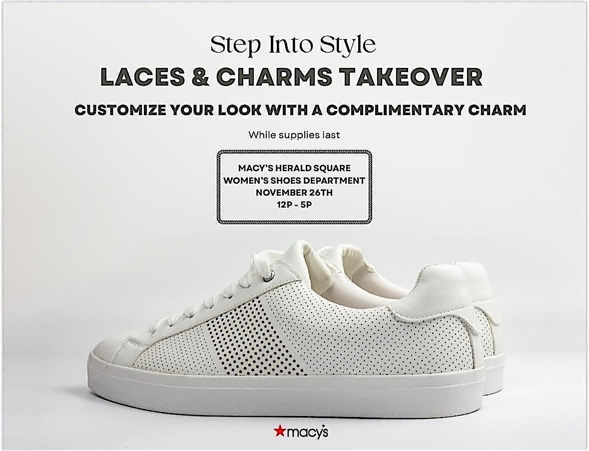 Step Into Style, Laces & Charms Takeover | Event in New York | AllEvents