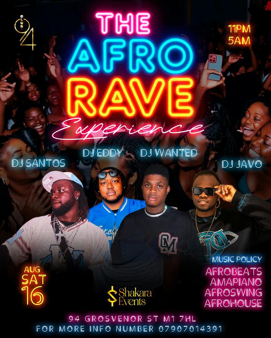 The Afro House Experience , 16 August | Event in Manchester | AllEvents