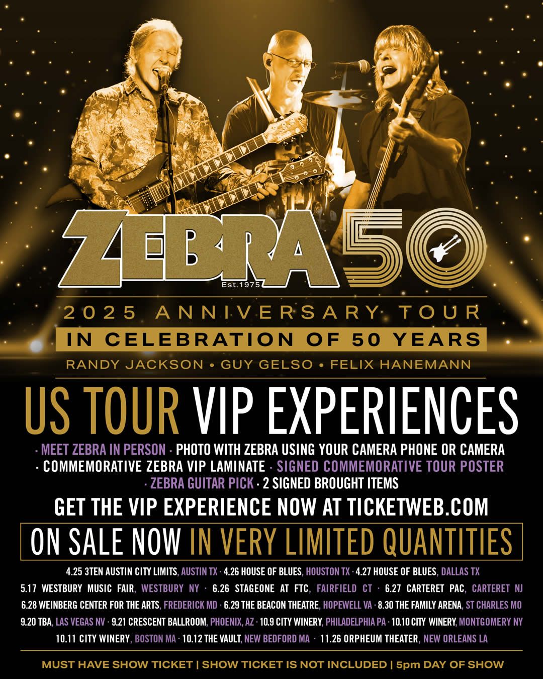 Zebra, 3 December | Event in Ventura | AllEvents