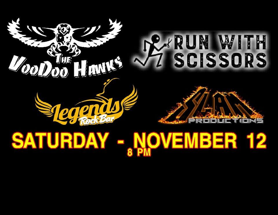 VooDoo Hawks & Run With Scissors Legends, Legends Rock Bar, Colorado