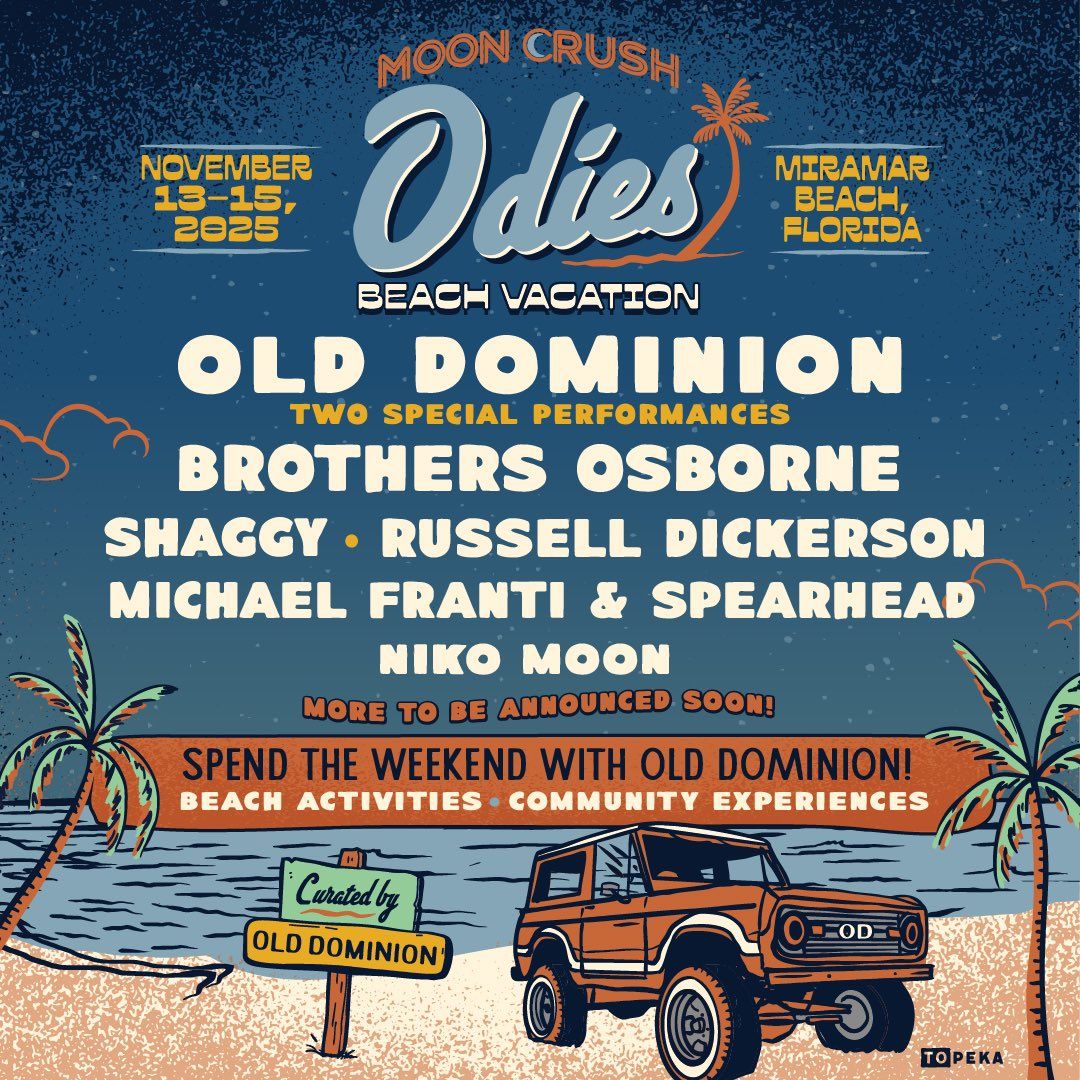 Moon Crush Odies Beach Vacation - 3 Day Pass, 12 November | Event in Miramar Beach | AllEvents