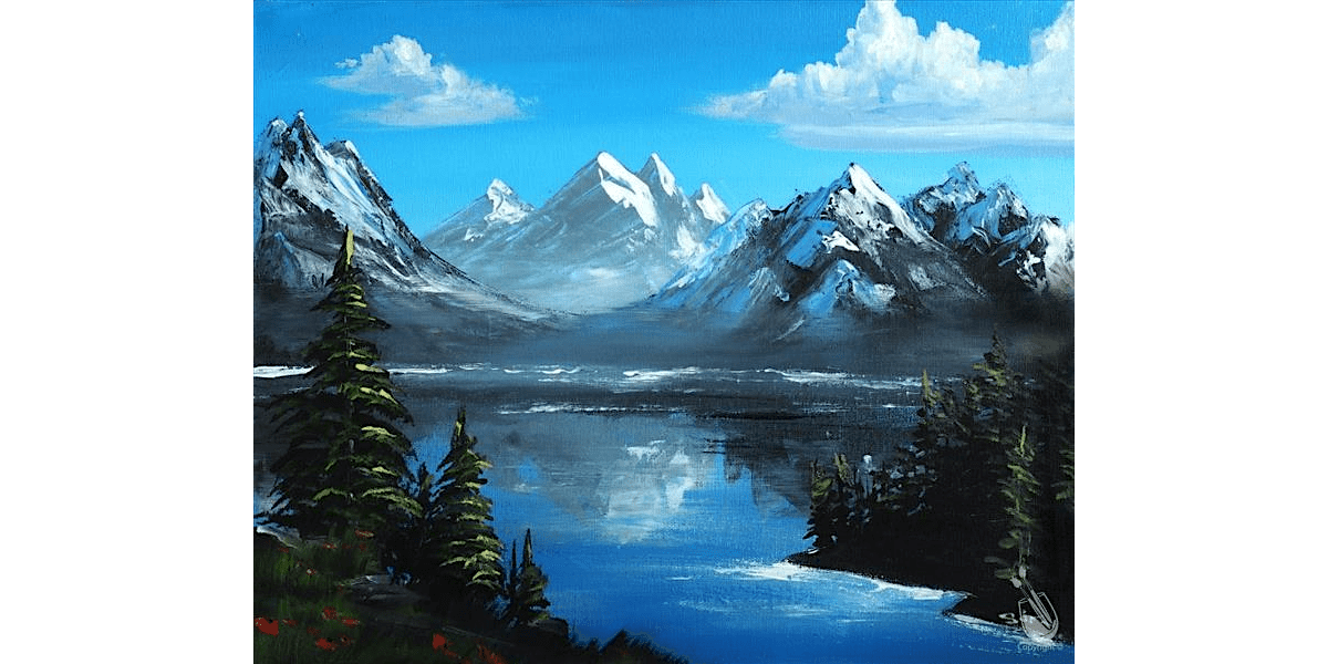 Mountain Vista - Paint and Sip in Denver | Classpop!™, 24 January | Event in Denver | AllEvents