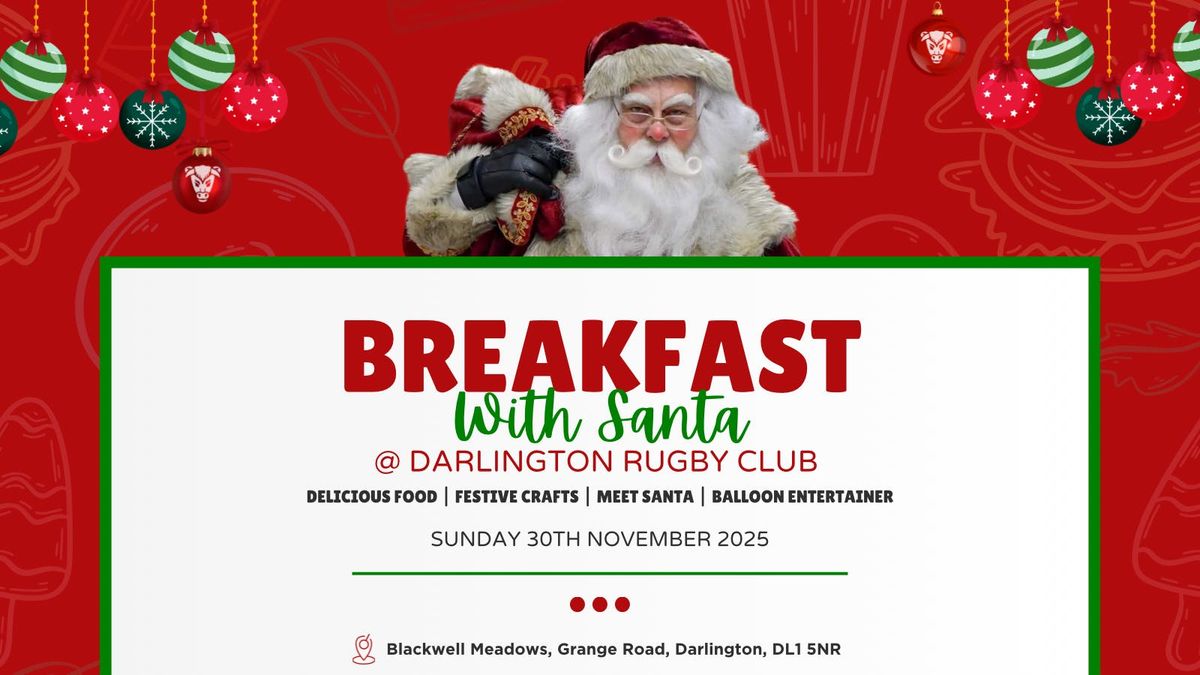 Breakfast with Santa, 30 November | Event in Darlington | AllEvents