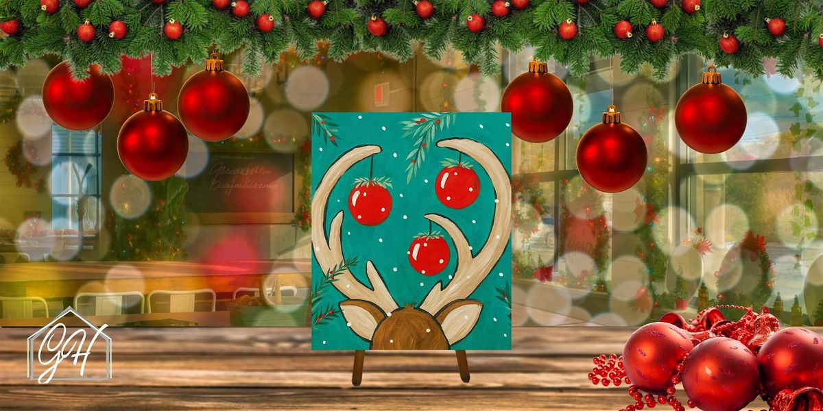 Jolly Raindeer - Paint & Sip, 9 December | Event in Wauwatosa | AllEvents
