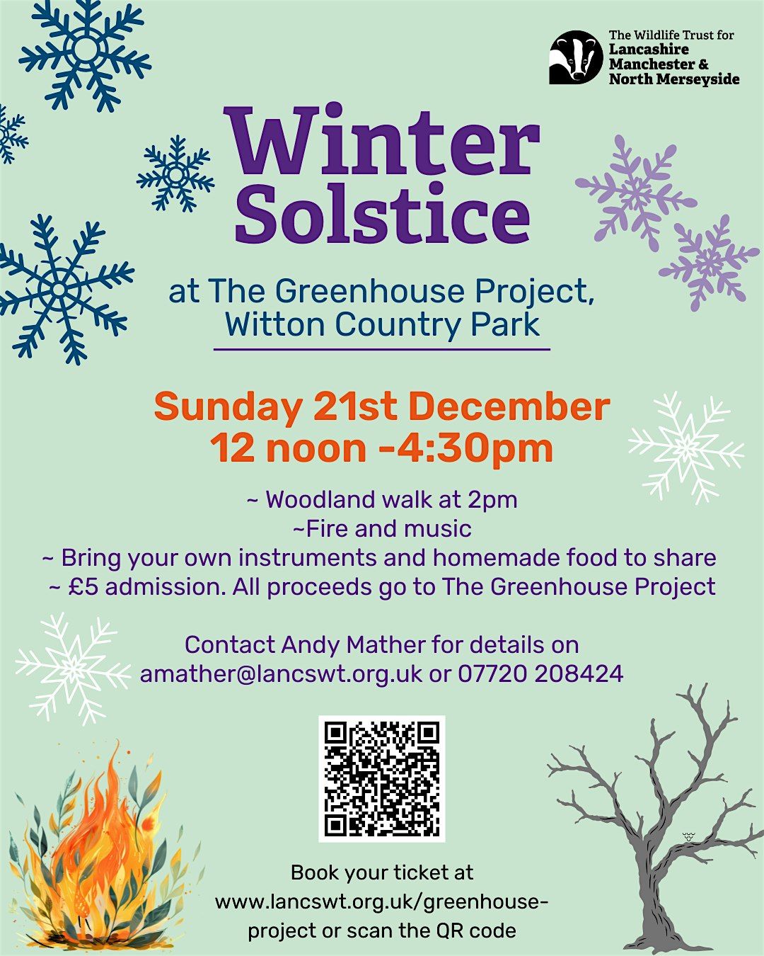 Winter Solstice at The Greenhouse Project | Sunday 21st December, 21 December | Event in Blackburn | AllEvents