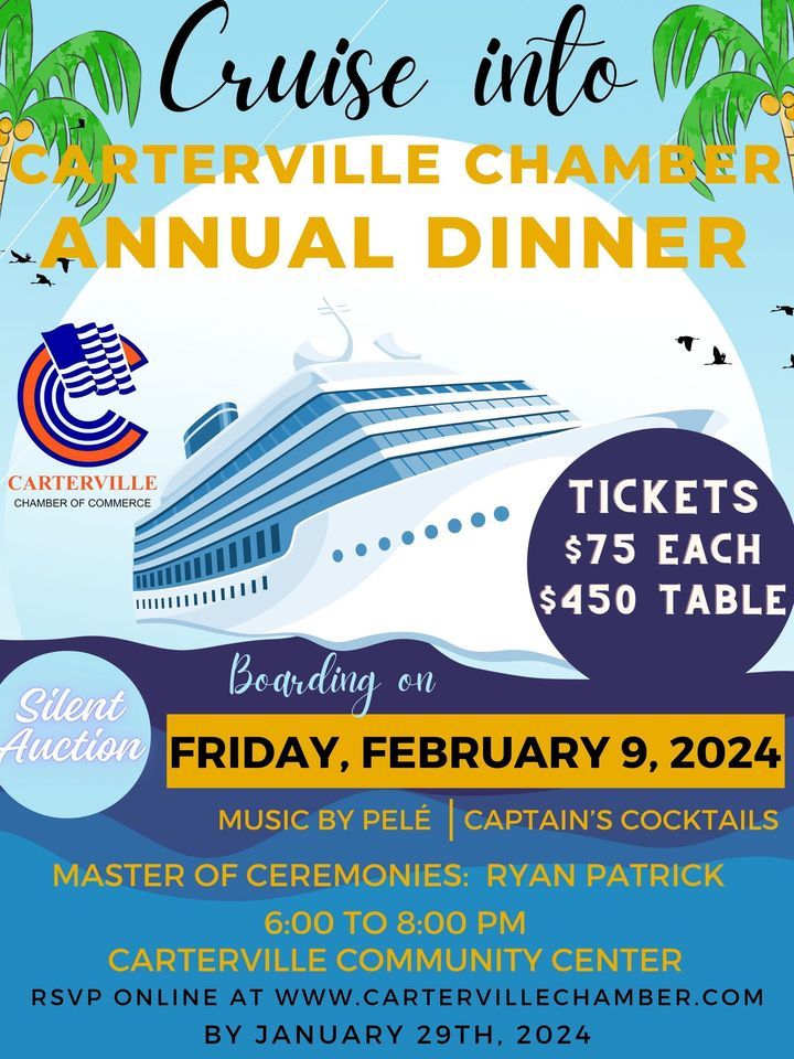 Cruise Into Carterville Chambers Annual Dinner, Carterville Chamber of