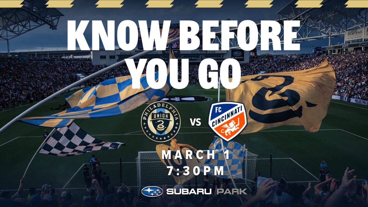 Parking Philadelphia Union at San Diego FC, 14 September | Event in San Diego | AllEvents