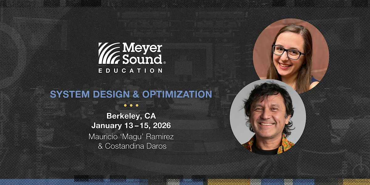 System Design & Optimization | Berkeley | January 2026, 13 January | Event in Berkeley | AllEvents