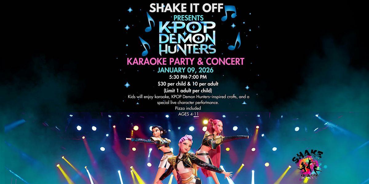 KPOP Demon Hunters Karaoke  Party & Concert, 9 January | Event in Scarsdale | AllEvents