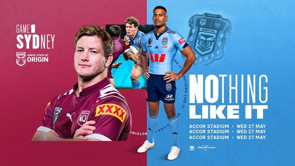 Ampol State of Origin I: Westpac NSW Blues v QLD Maroons