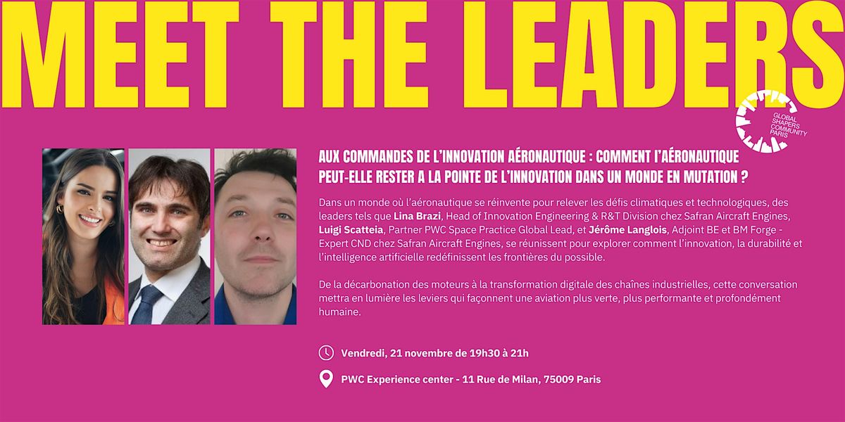 Aux commandes de l’innovation aéronautique | Event in Paris | AllEvents