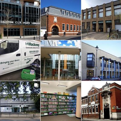 Hackney Libraries logo