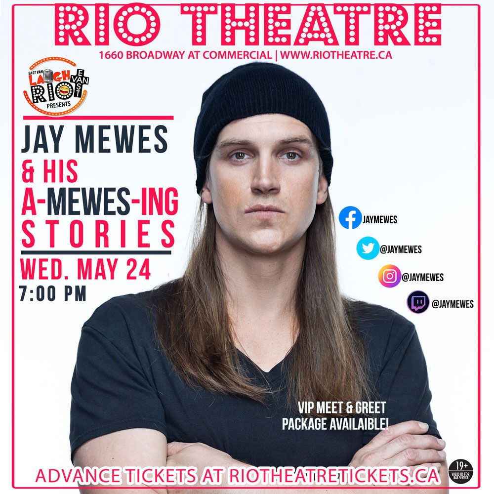 Jay Mewes at Oxnard Levity Live, 11 December | Event in Oxnard | AllEvents