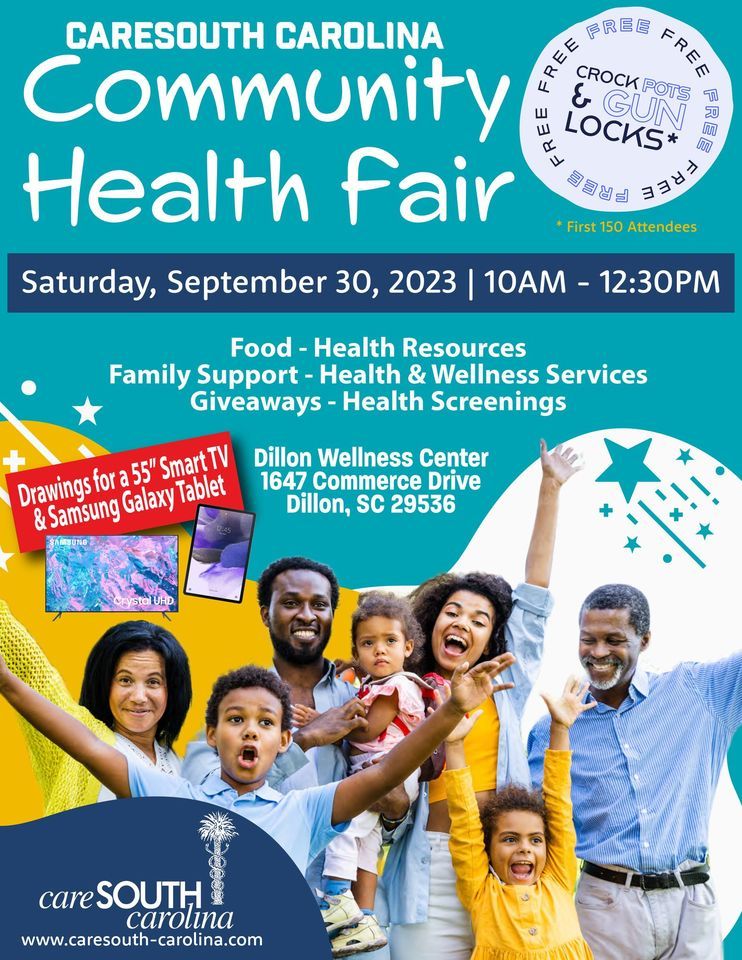 CareSouth Carolina Dillon Community Health Fair, Wellness Center