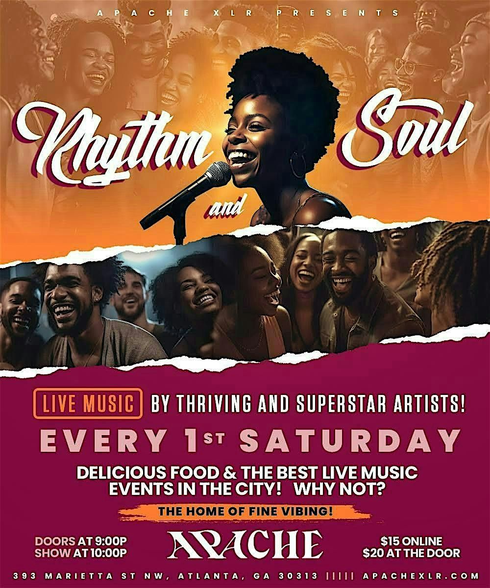 Rhythm & Soul - R&B & Funk Live Band Experience, 6 December | Event in Atlanta | AllEvents