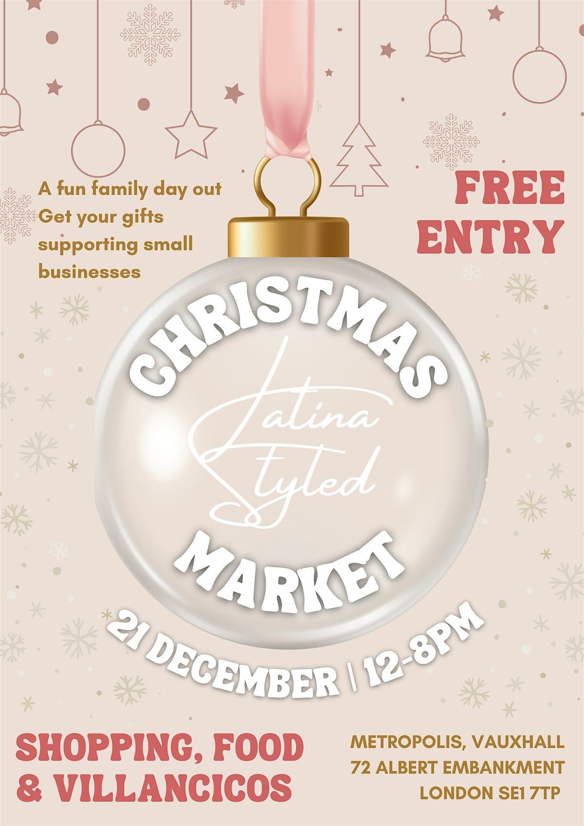 Latina Styled Christmas Market