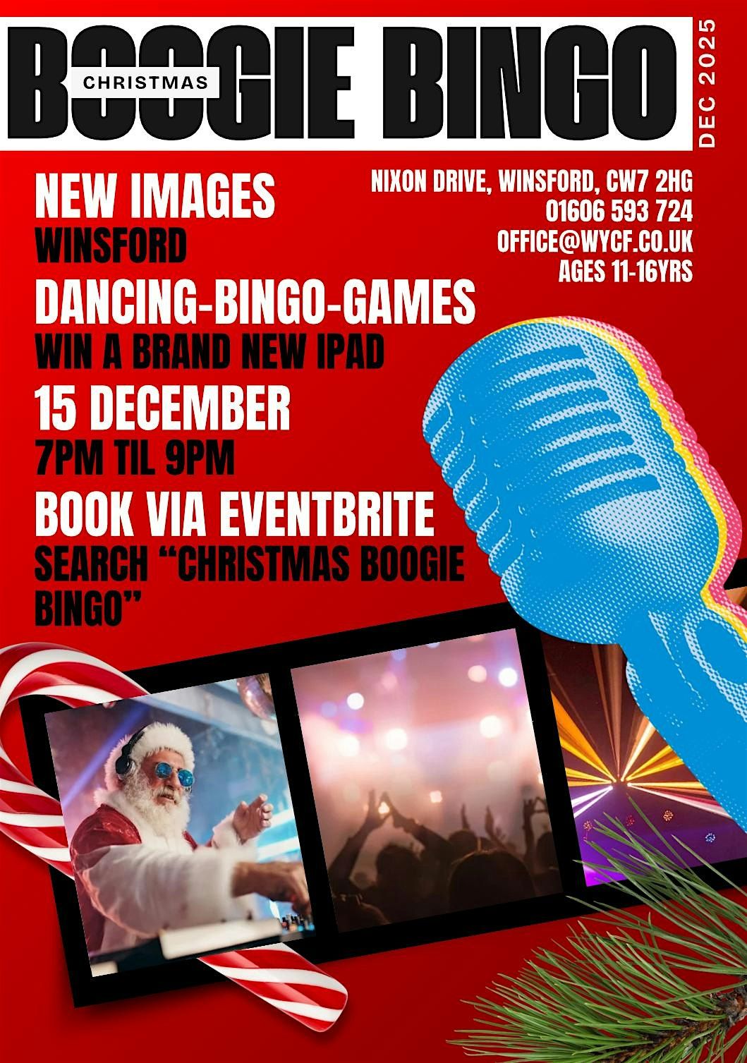 Christmas Boogie Bingo, 15 December | Event in Winsford | AllEvents