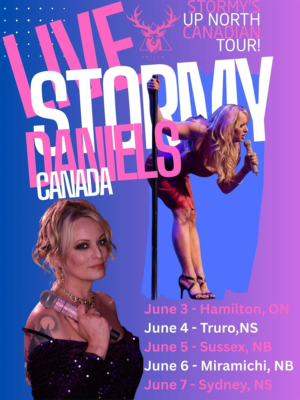 An Evening of Storytelling & Comedy with Stormy Daniels in Hamilton!