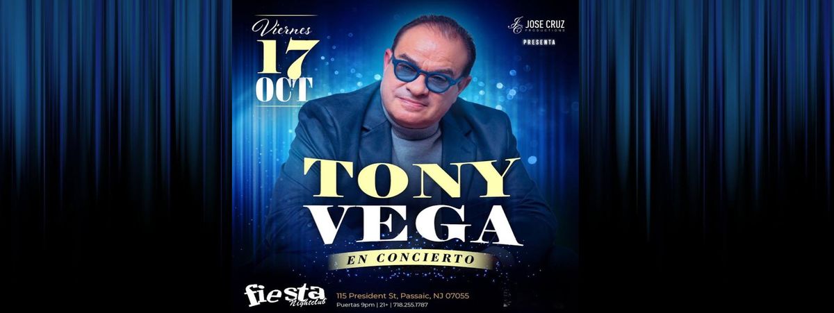 TONY VEGA EN PASSAIC, 17 October | Event in Passaic | AllEvents