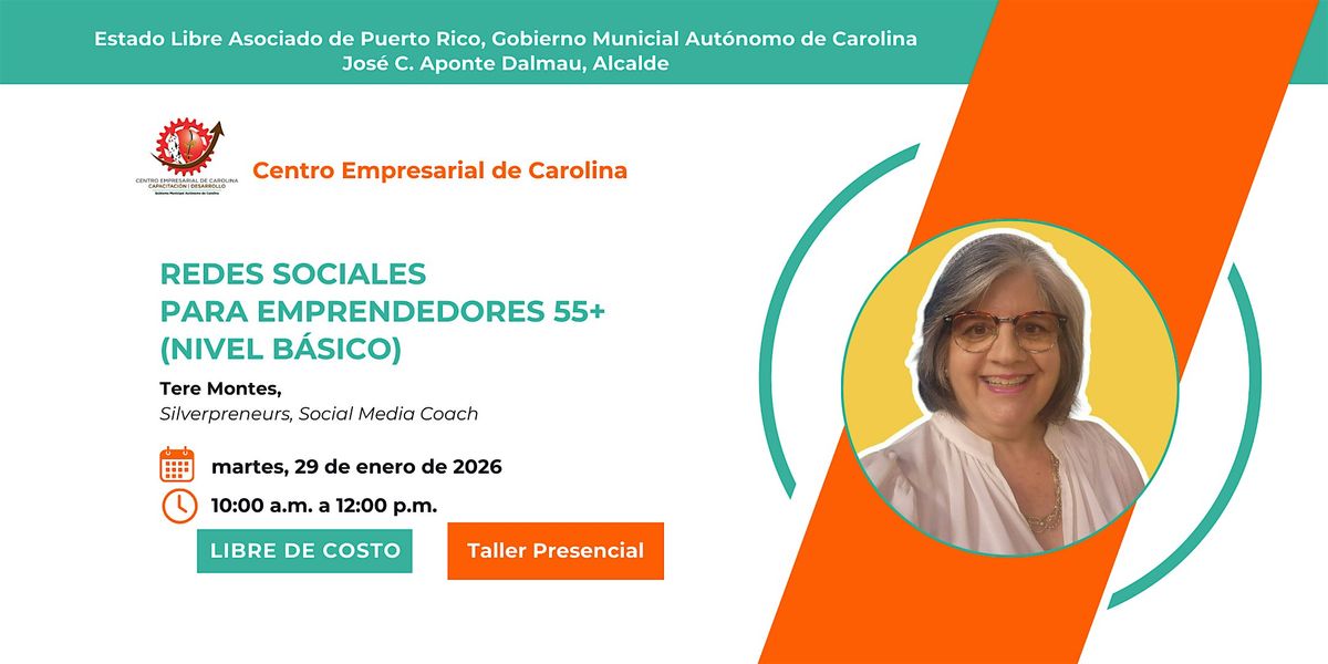 Redes Sociales para Emprendedores 55+ (Nivel Básico)