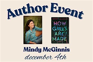 Author Event - Mindy McGinnis, 4 December | Event in Columbus | AllEvents