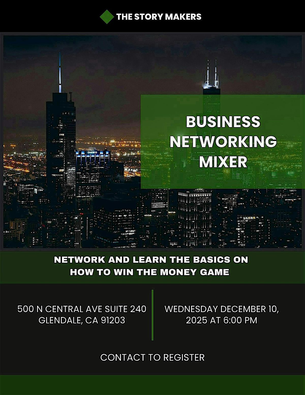 Business Networking Mixer, 10 December | Event in Glendale | AllEvents