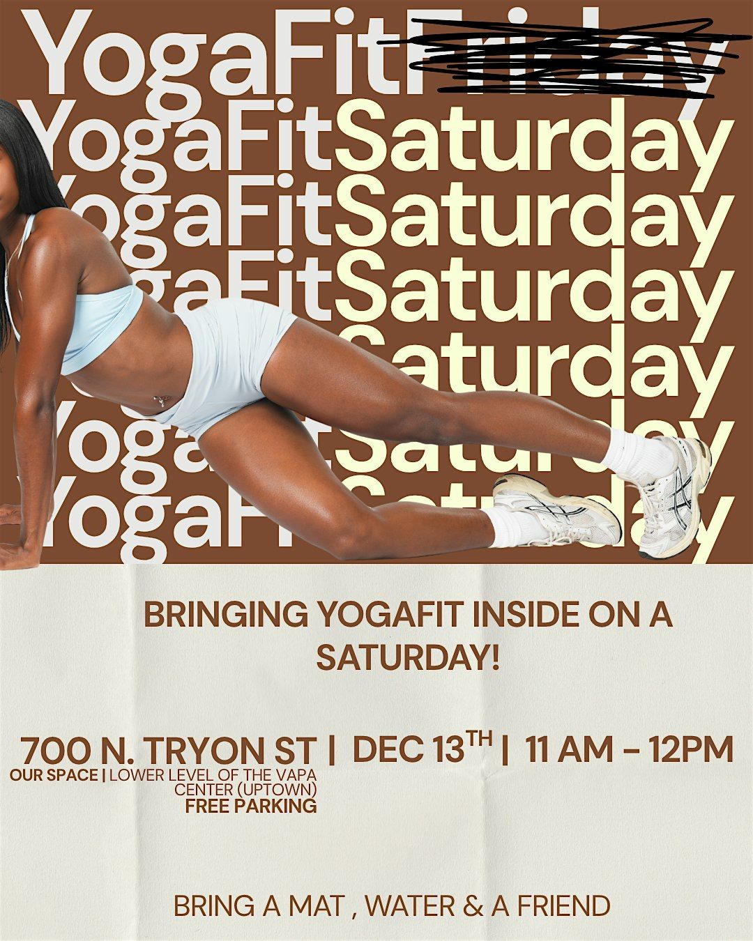 YogaFitSaturday, 13 December | Event in Charlotte | AllEvents