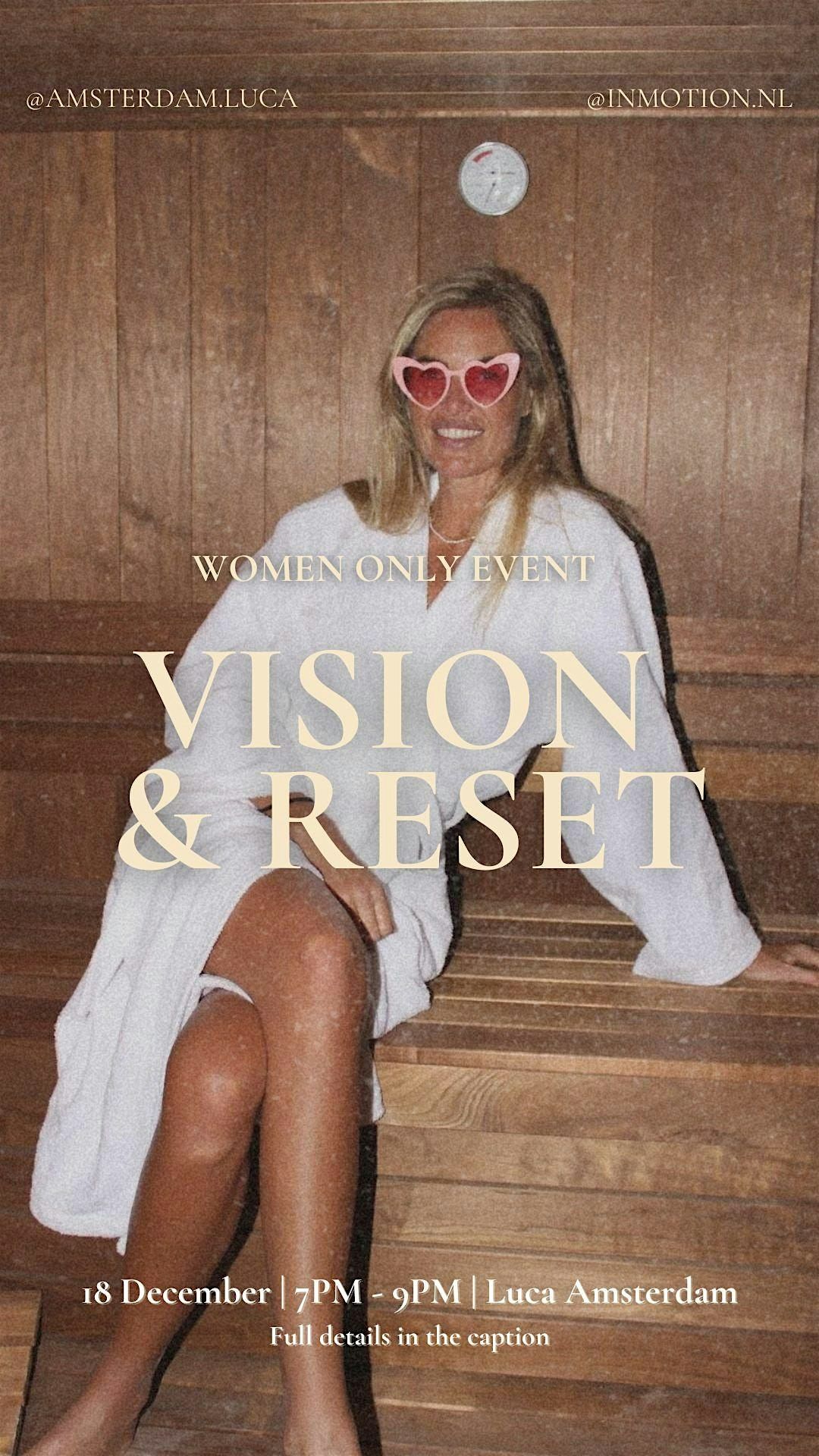 Vision & Reset by Inmotionnl, 18 December | Event in Amsterdam | AllEvents