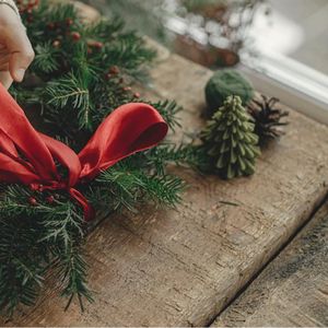 Luxury wreath workshop