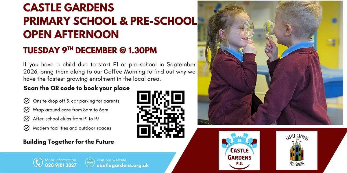 2025 Open Afternoon, 9 December | Event in Newtownards | AllEvents