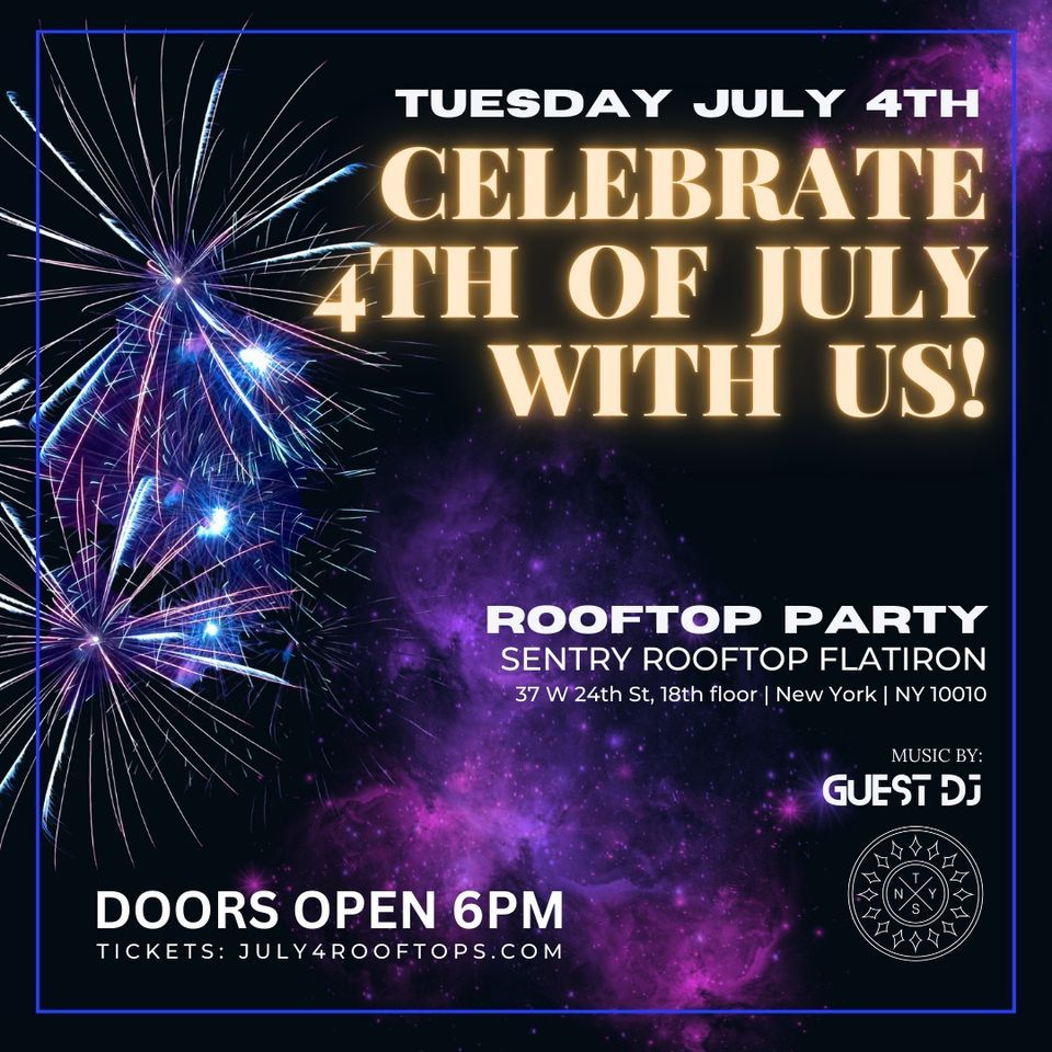 independence day rooftop groupies