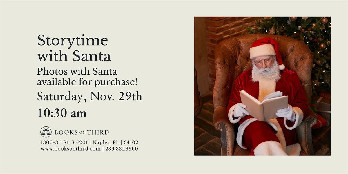 Storytime with Santa at Books on Third, 29 November | Event in Naples | AllEvents
