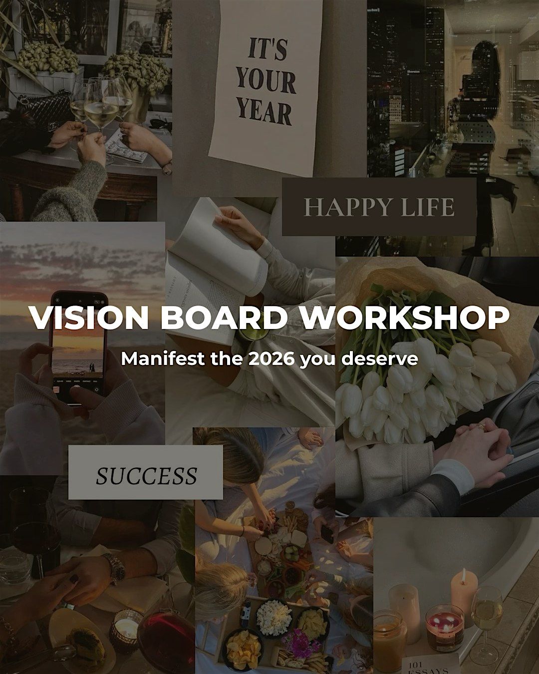 Vision Board Workshop, 13 December | Event in Somerville | AllEvents