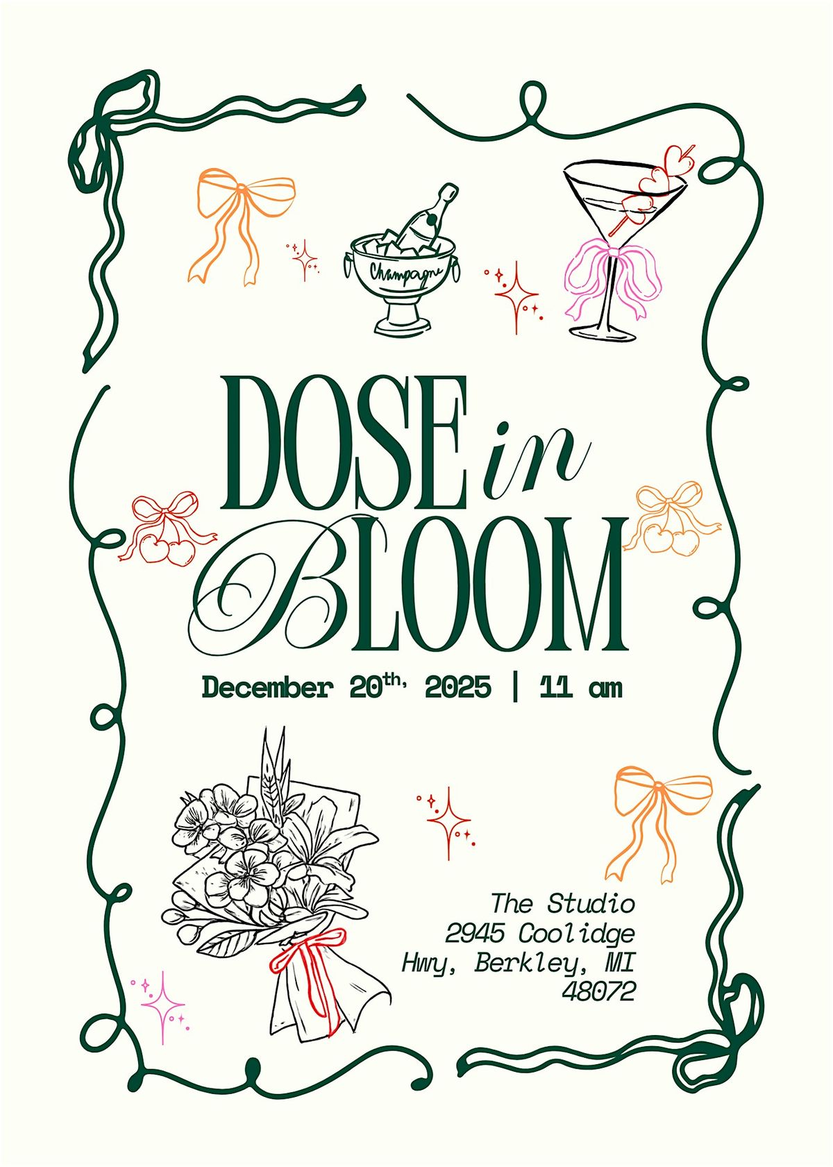 Dose in Bloom, 20 December | Event in Berkley | AllEvents