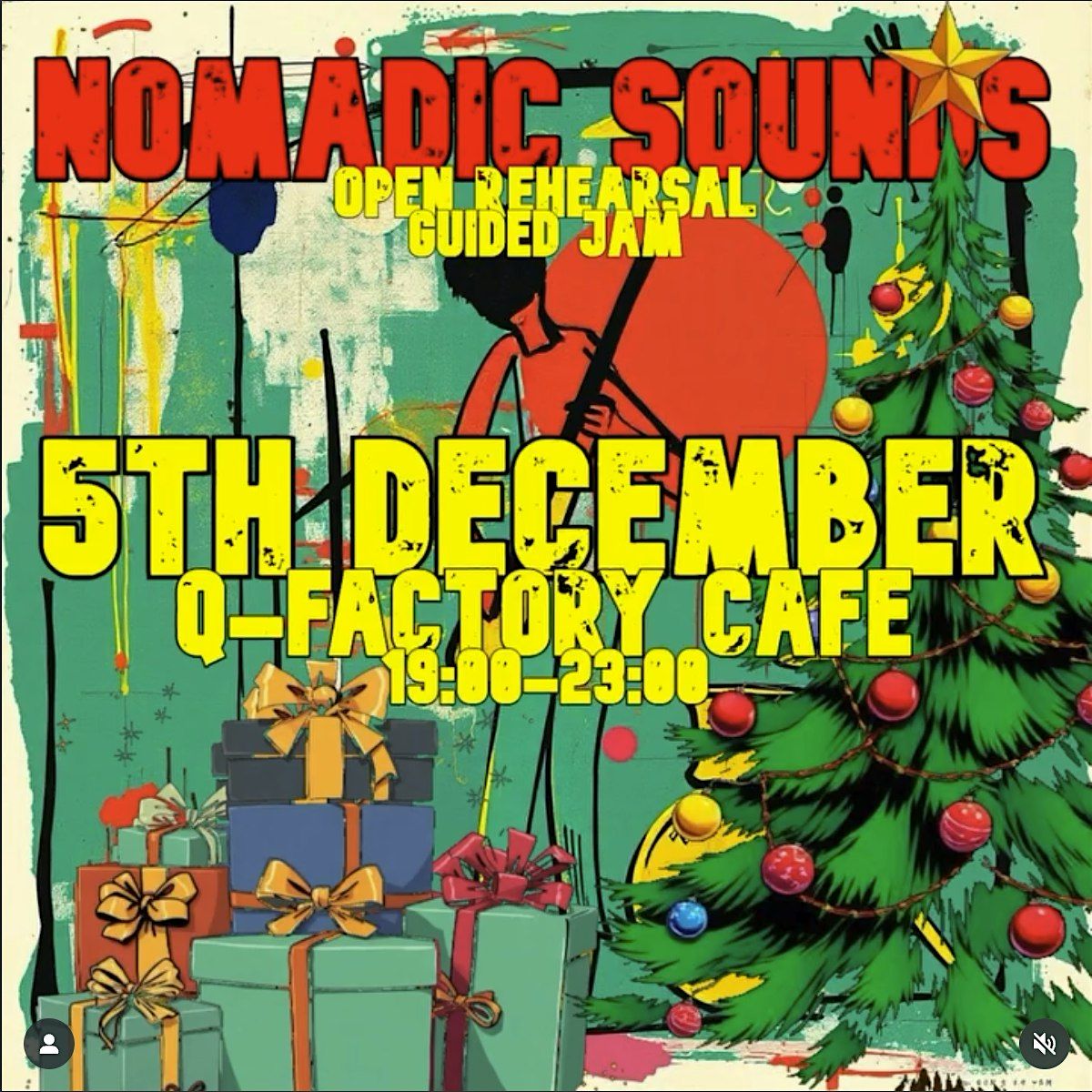 NOMADIC SOUNDS - Open rehearsal & Guided jam, 5 December | Event in Amsterdam | AllEvents