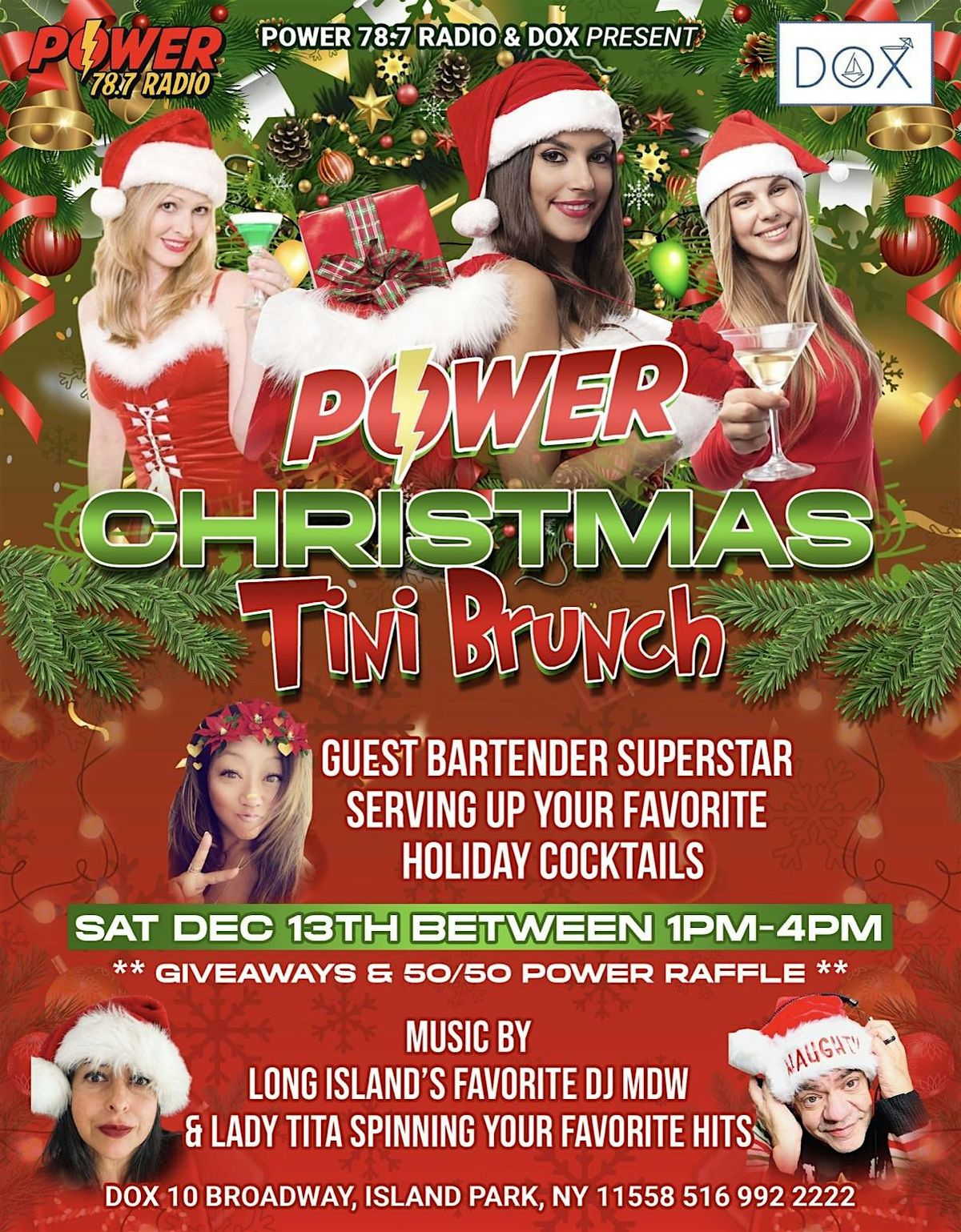 Power Christmas-TINI Brunch, 13 December | Event in Island Park | AllEvents