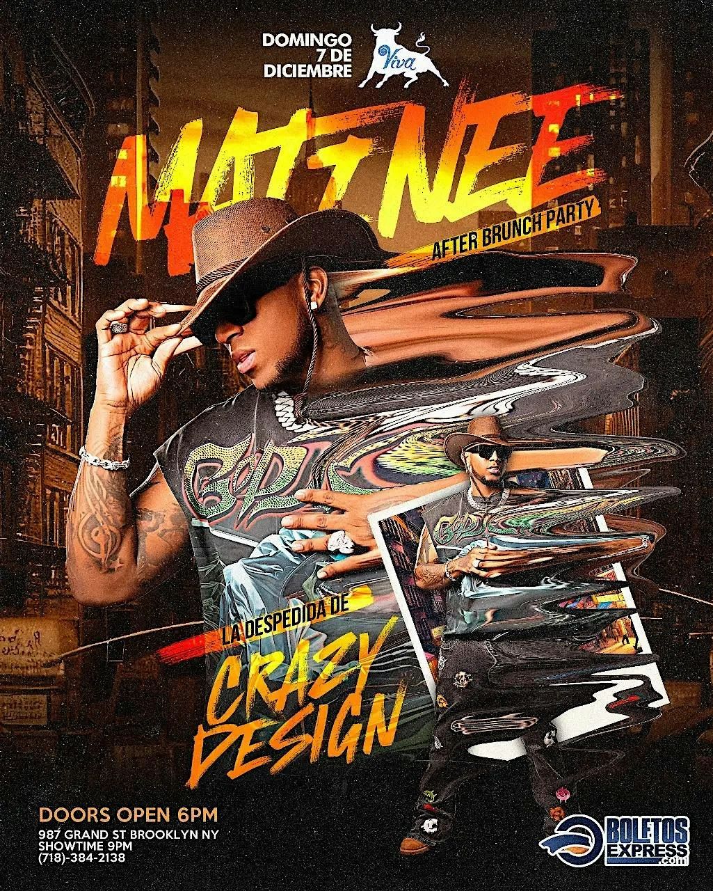 Crazy Design at Viva Toro Brooklyn – Dec 7, 2025 | NYC Events Guide, 7 December | Event in Brooklyn | AllEvents