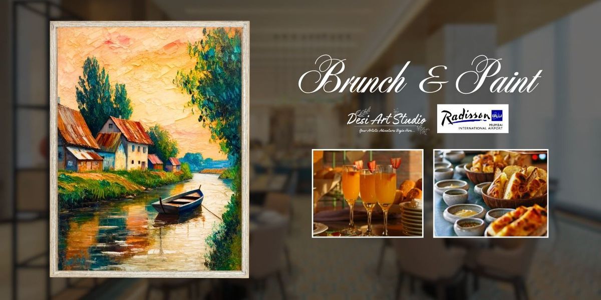 Brunch & Paint Workshop - Desi Art Studio, 20 July | Event in Mumbai | AllEvents