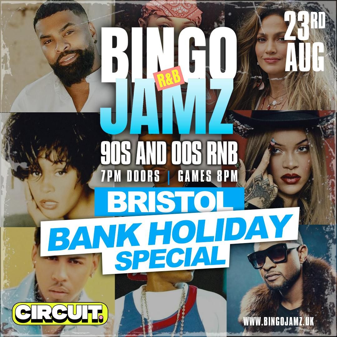 Bingo R&amp;B Jamz Bristol | BANK HOLIDAY SPECIAL , 23 August | Event in Bristol | AllEvents