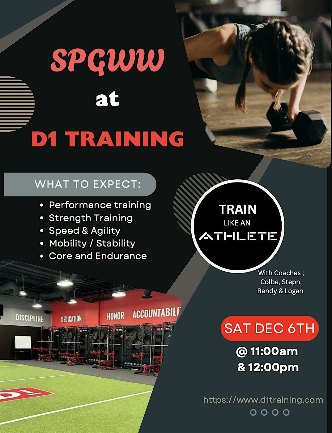 SPGWW @ D1 Training, 6 December | Event in St. Petersburg | AllEvents