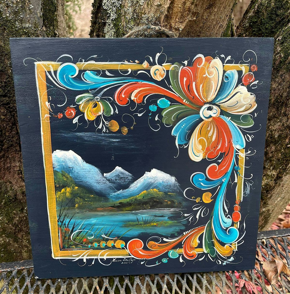 Rosemaling Paint & Sip Workshop (21+)