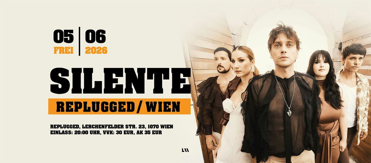 SILENTE / Replugged Vienna / 5.6.2026., Replugged Vienna – LIVE MUSIC ...